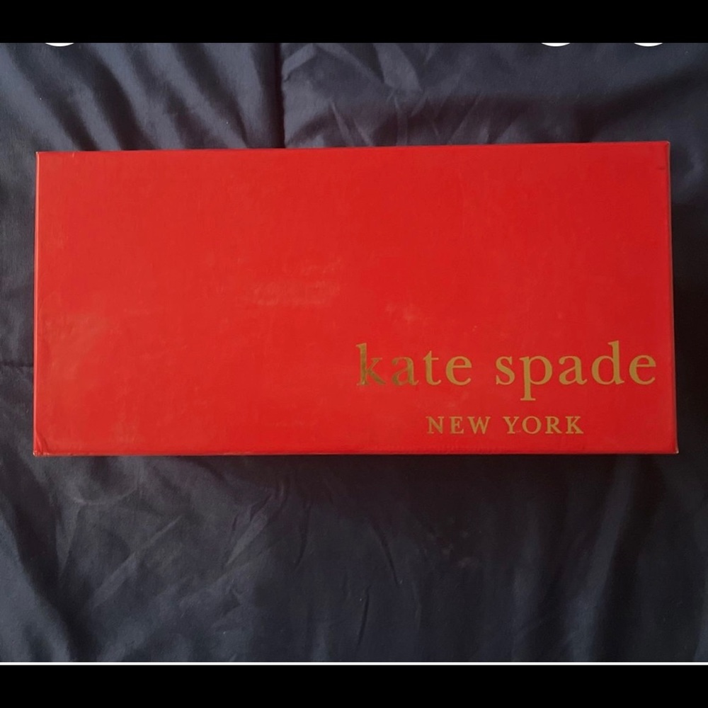 Kate Spade Ink Blue Velvet Shoes w/ Bow